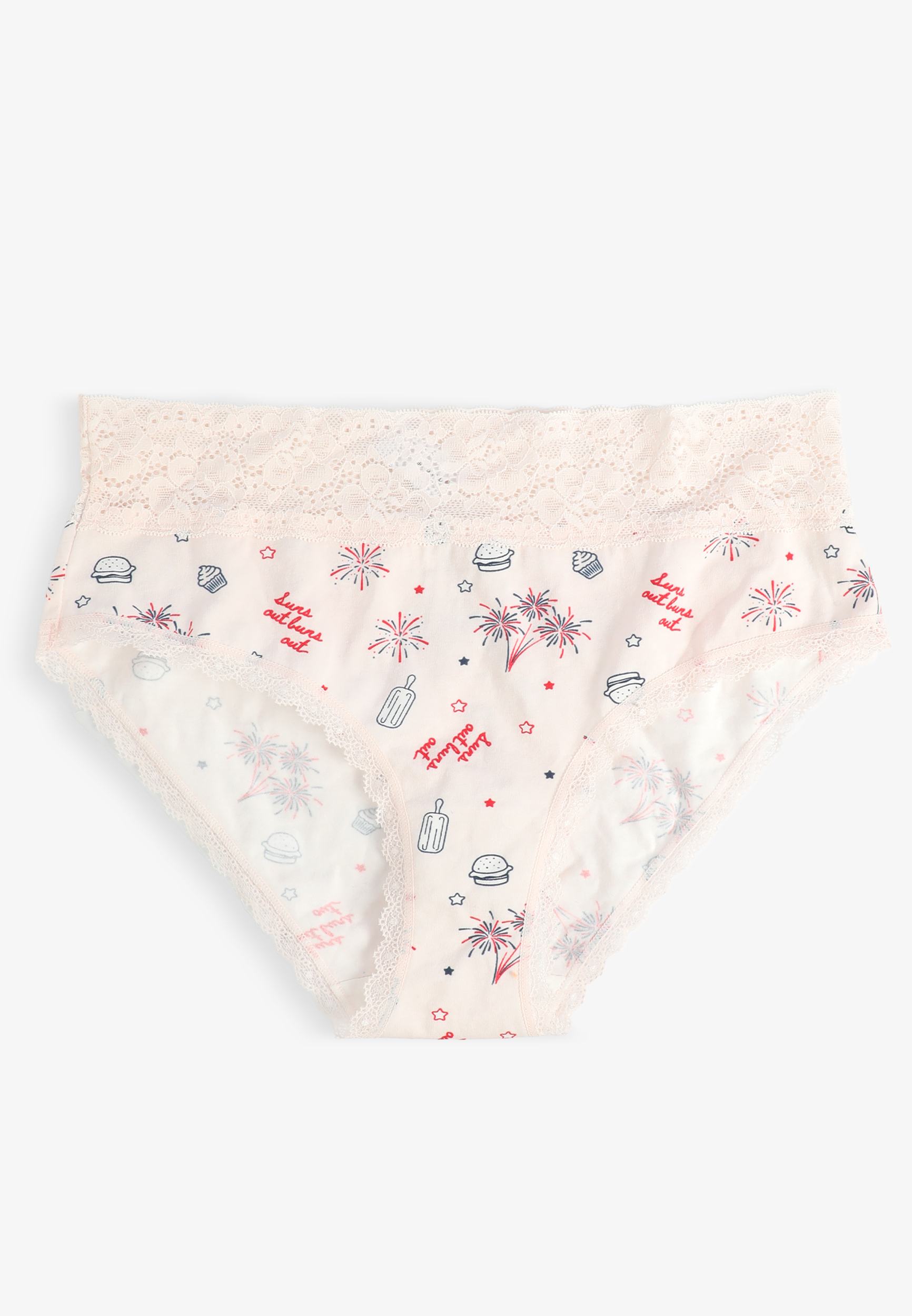 Simply Comfy Cotton Americana Hipster Panty