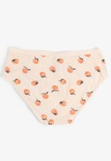 True Stretch Jersey Peach Print Hipster Panty, C2789, small