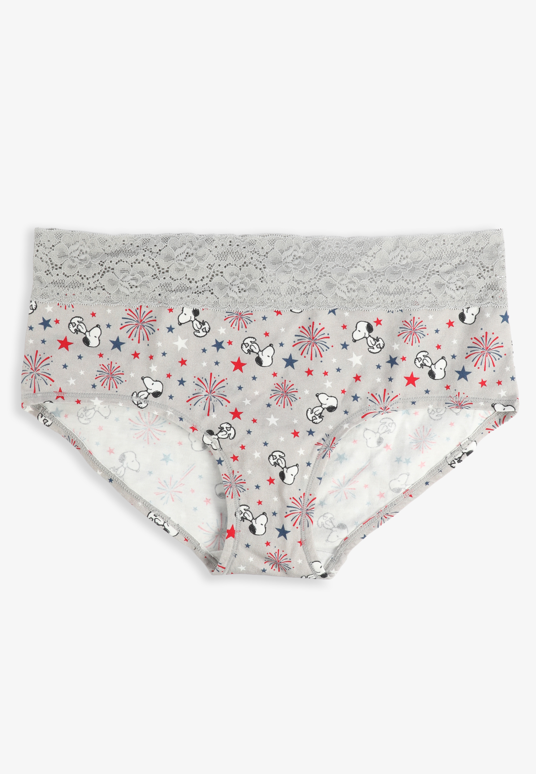 Simply Comfy Cotton Snoopy Americana Boybrief Panty