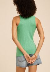 24/7 Variegated Ribbed Highline Tank Top, C3367, small