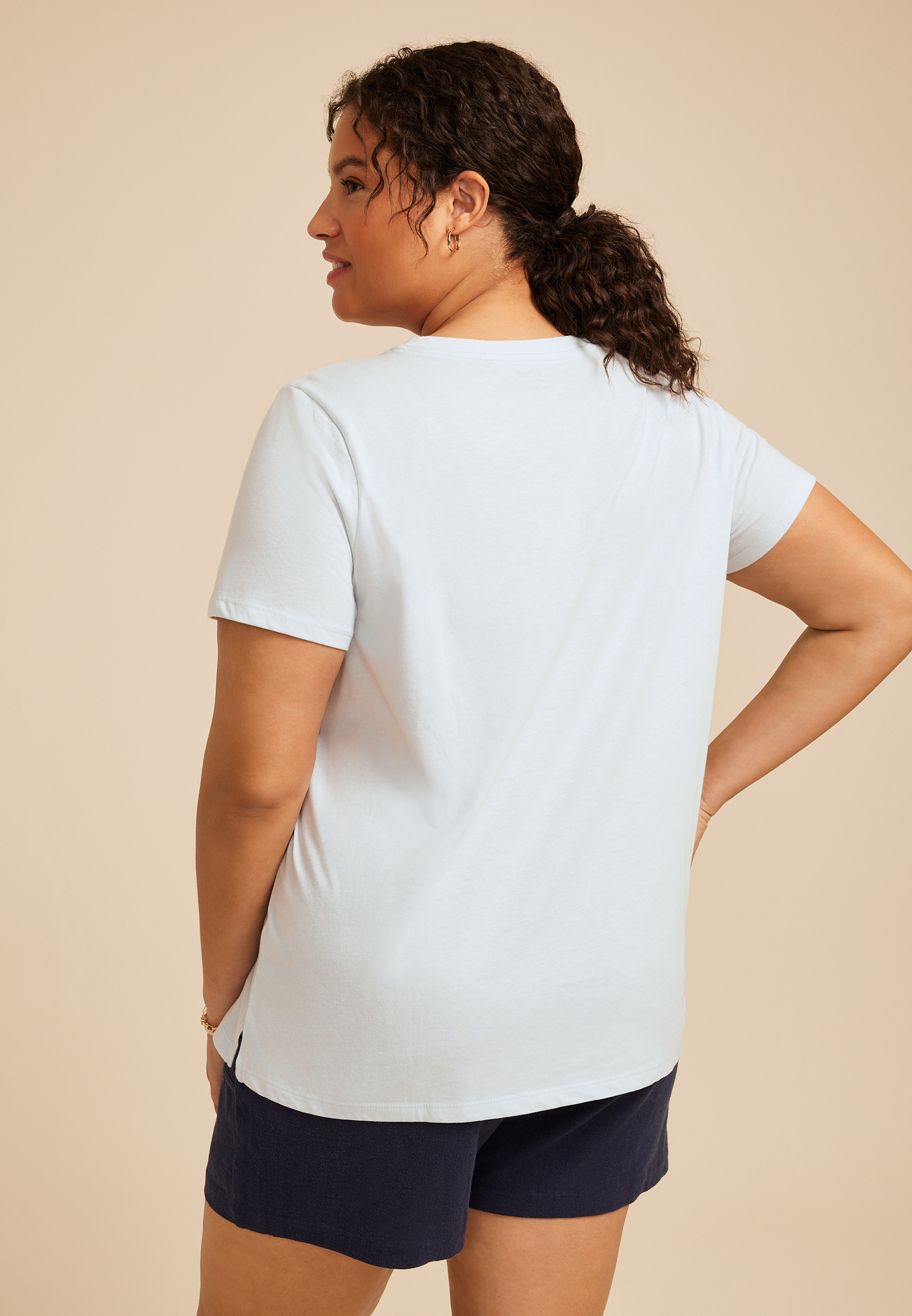 Plus Size Sun Lake Float Breeze Chill Classic Fit Graphic Tee, C9476, large