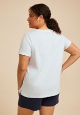 Plus Size Sun Lake Float Breeze Chill Classic Fit Graphic Tee, C9476, small