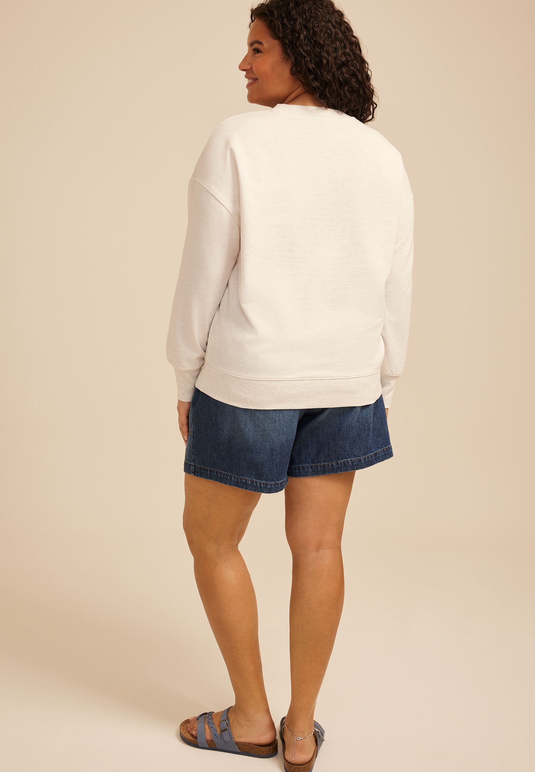 Plus Size Americana USA 1776 Applique Sweatshirt