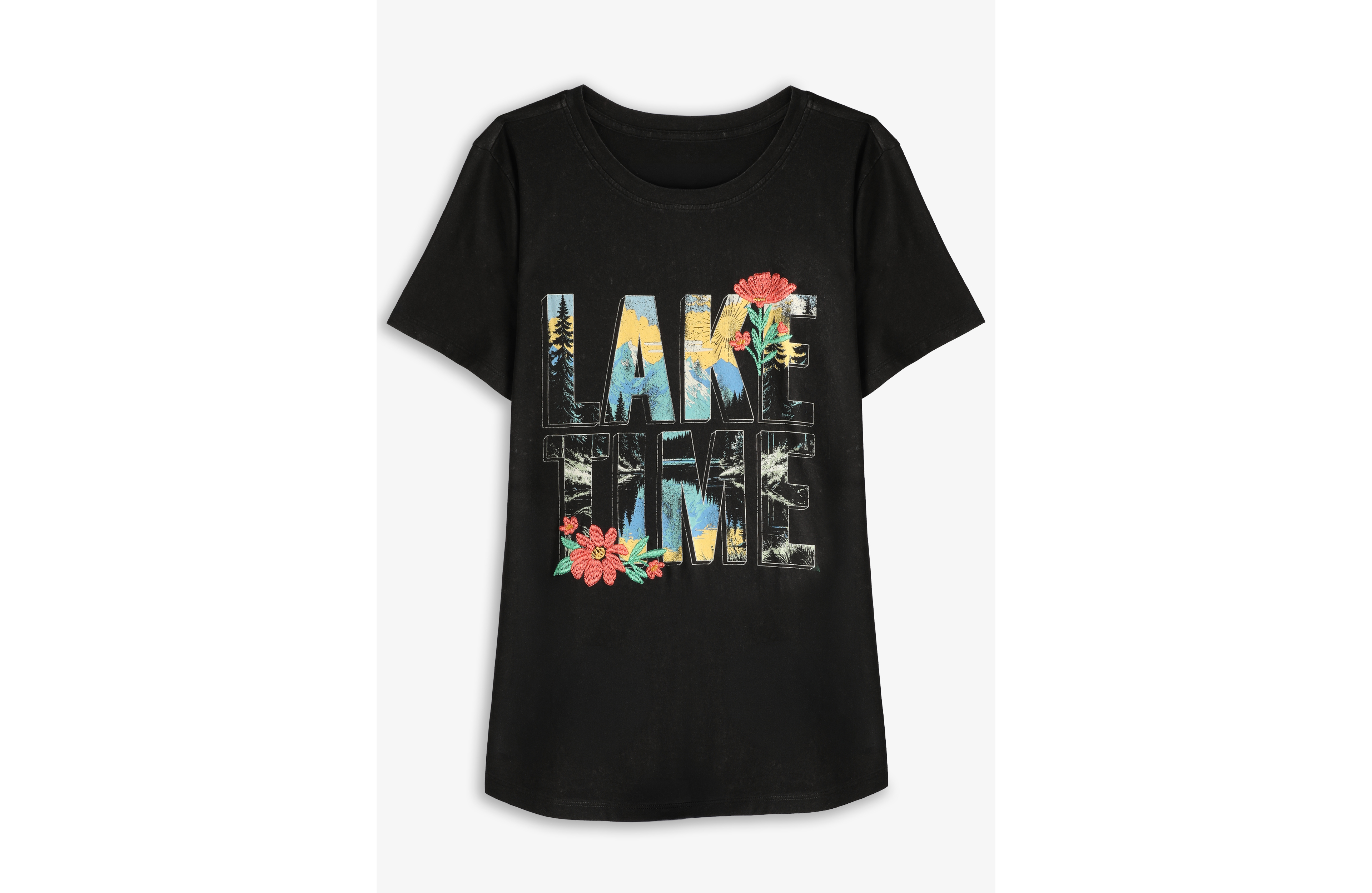 Lake Time Classic Fit Graphic Tee