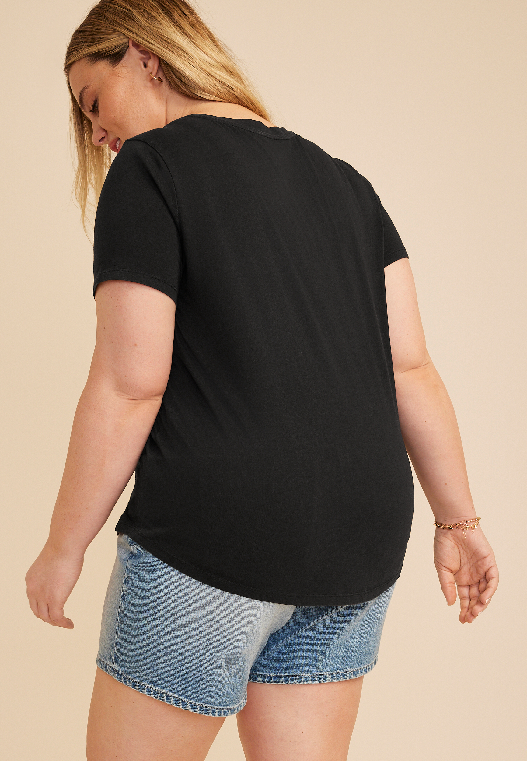 Plus Size Lake Time Classic Fit Graphic Tee, C106, large