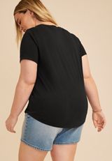 Plus Size Lake Time Classic Fit Graphic Tee, C106, small