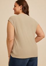 Plus Size 24/7 Solid Wedge Tee, C8714, small