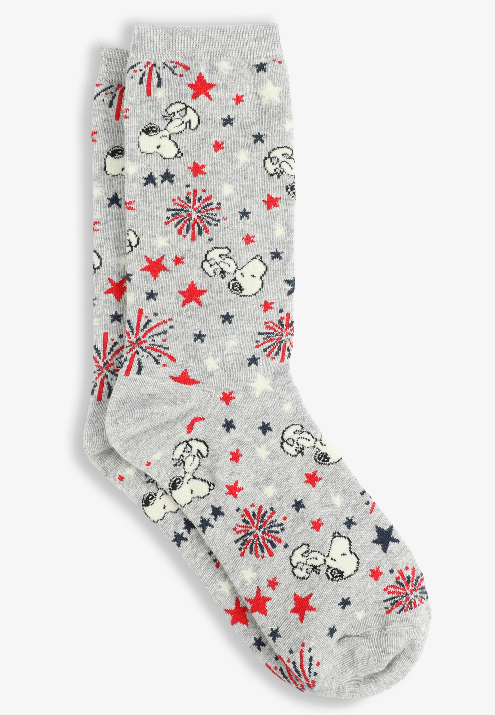 Americana Snoopy Crew Socks