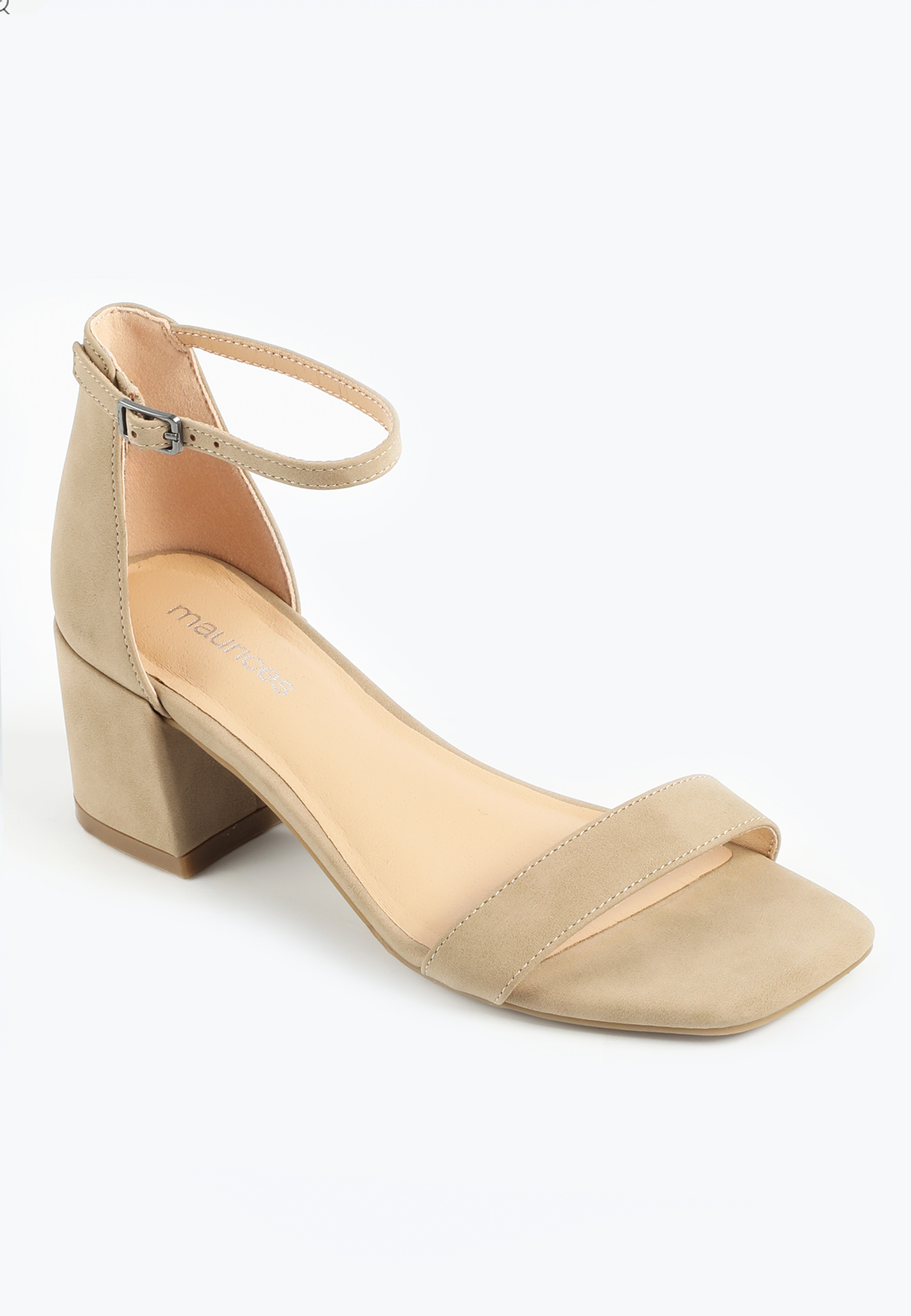 SuperCush Open Toe Block Heel