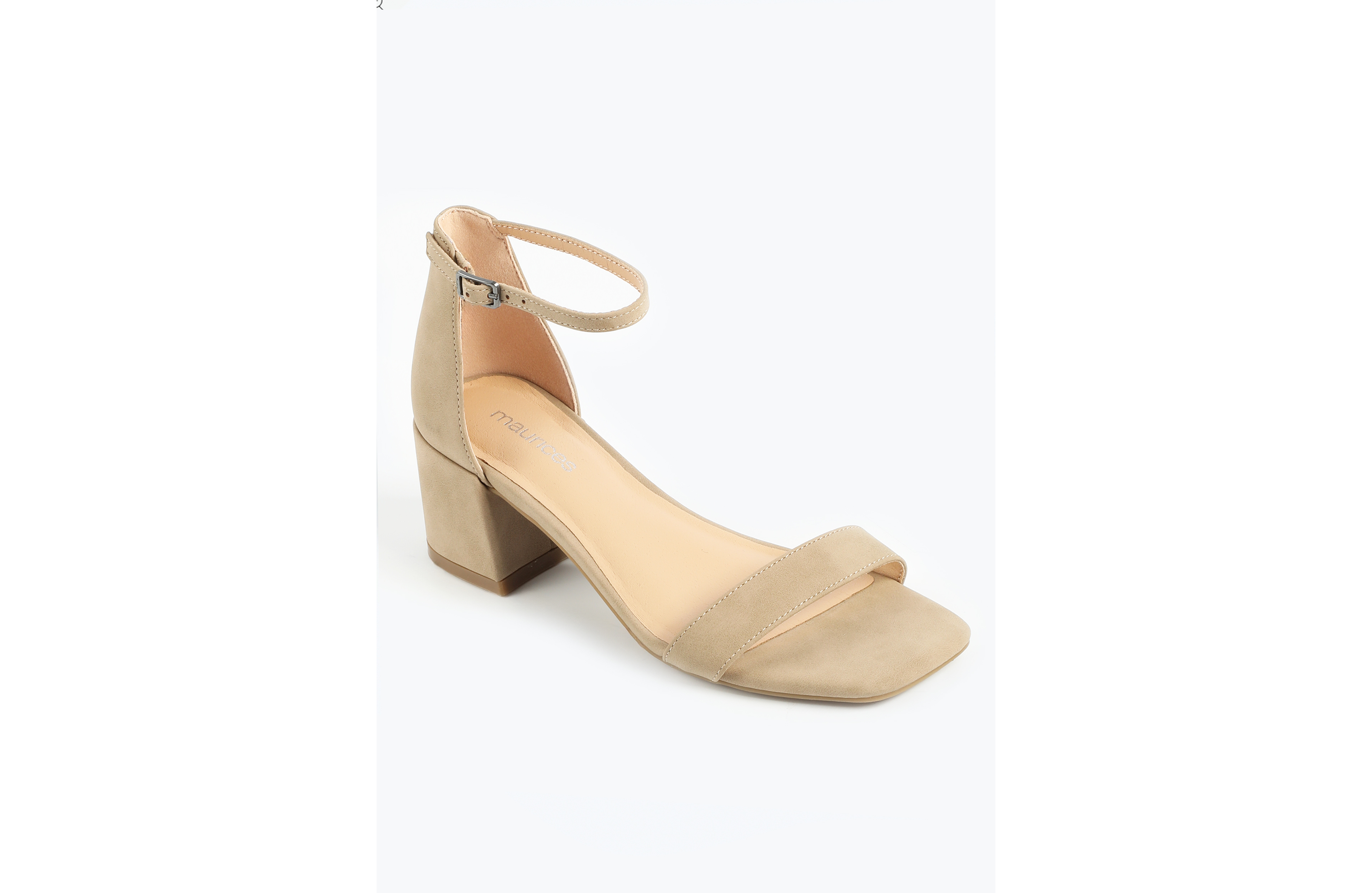 SuperCush Open Toe Block Heel