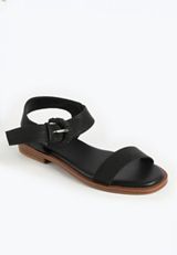 SuperCush Braided Buckle Strap Flat Sandal, C106, small
