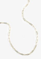 Everyday Layers 14k Gold Plated Chain Necklace, C605, small