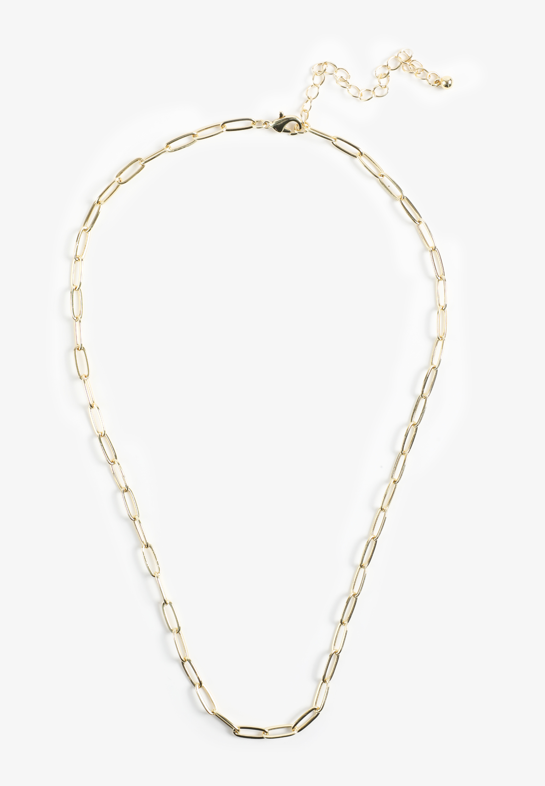 Everyday Layers 14k Gold Plated Chain Necklace, C605, large