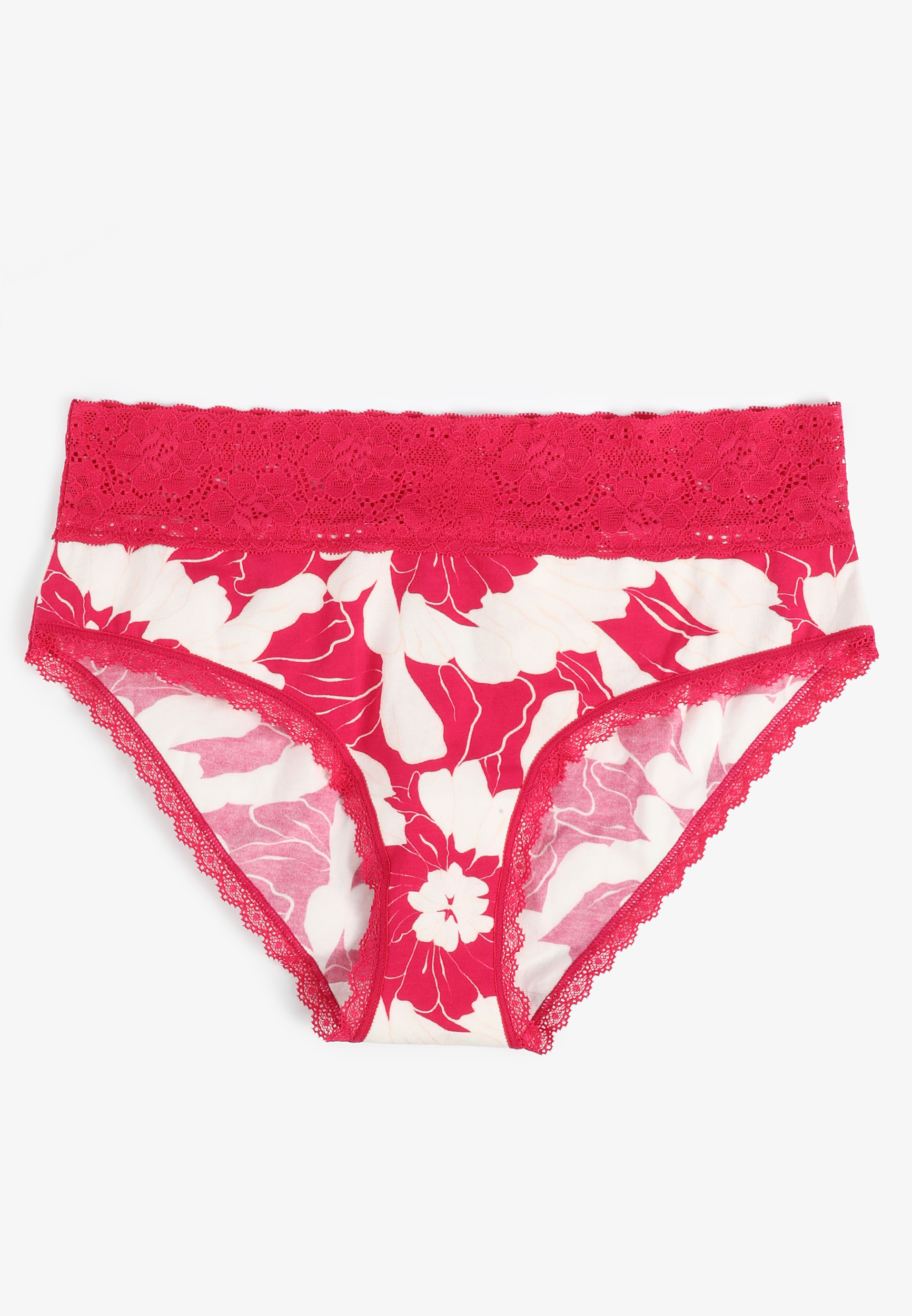 Simply Comfy Cotton Floral Print Hipster Panty