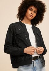 Eyelet Jacket, C106, small