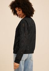 Eyelet Jacket, C106, small