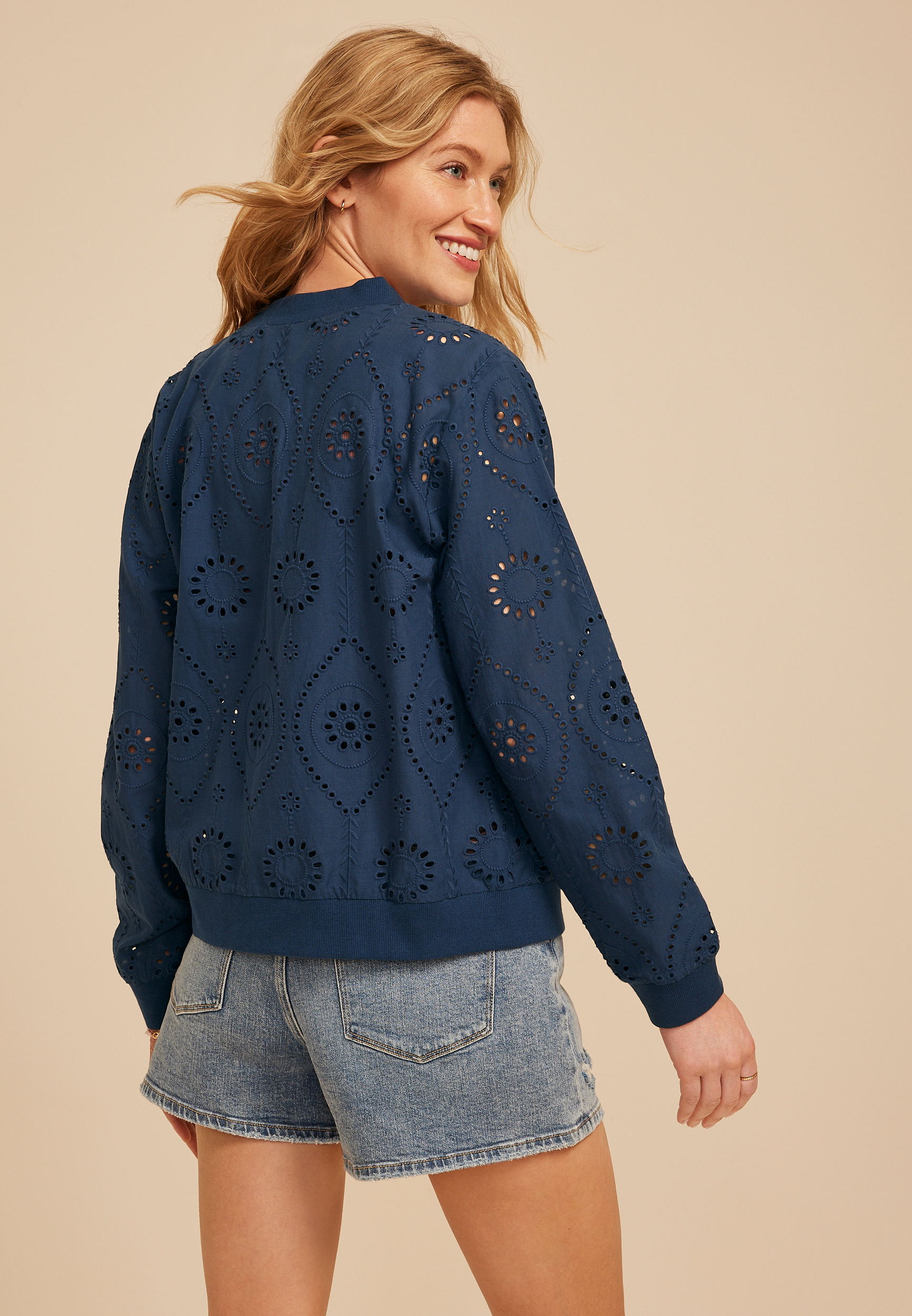 Eyelet Jacket - thumbnail 2