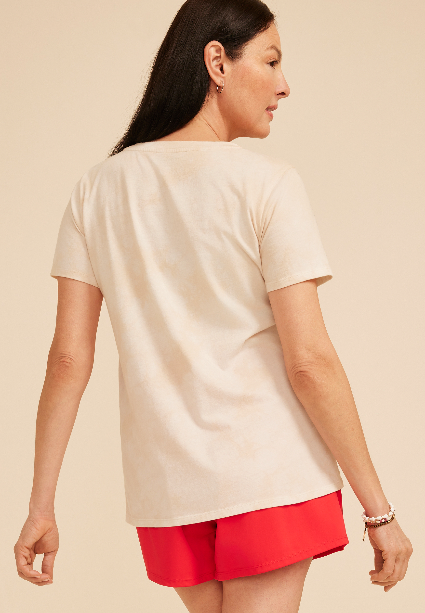 Lifes A Beach Make Waves Classic Fit Graphic Tee, C5197, large