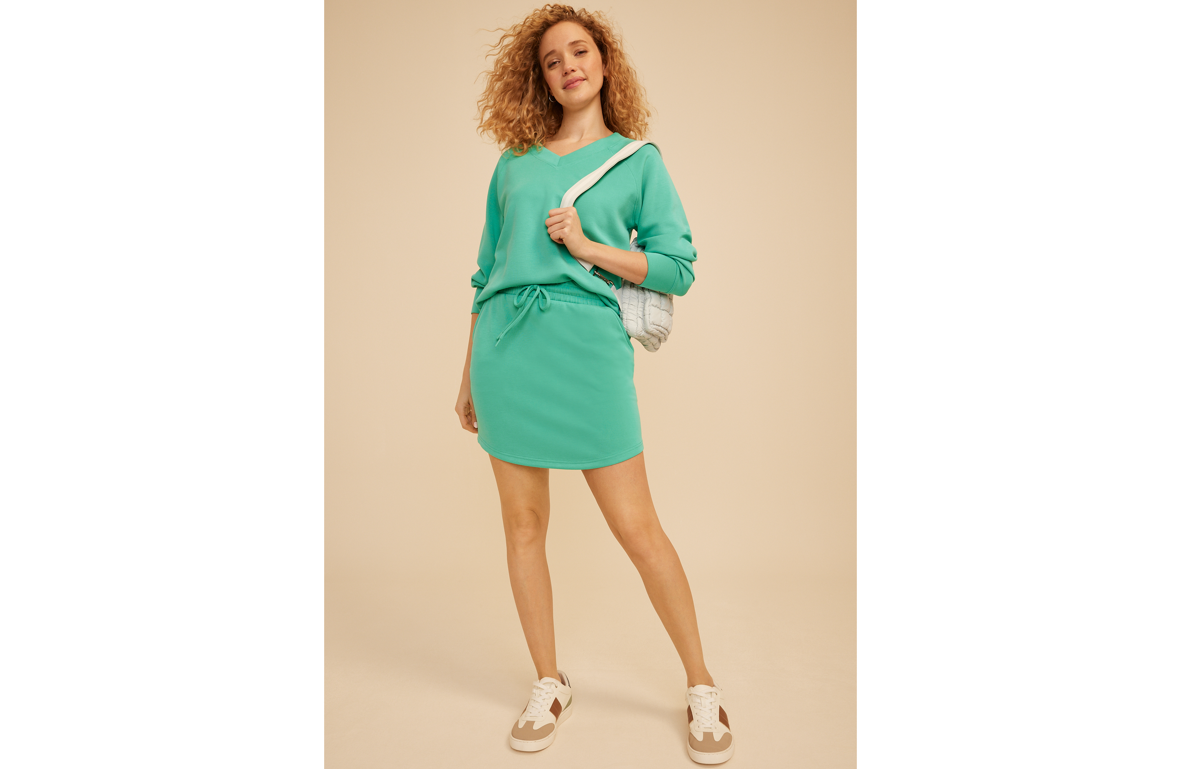 Cloud Scuba Knit High Rise Skort