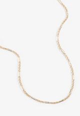 Everyday Layers Gold Link Chain Necklace, C605, small