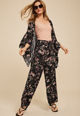 Paisley Floral Kimono, C1756, small