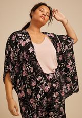 Paisley Floral Kimono, C1756, small