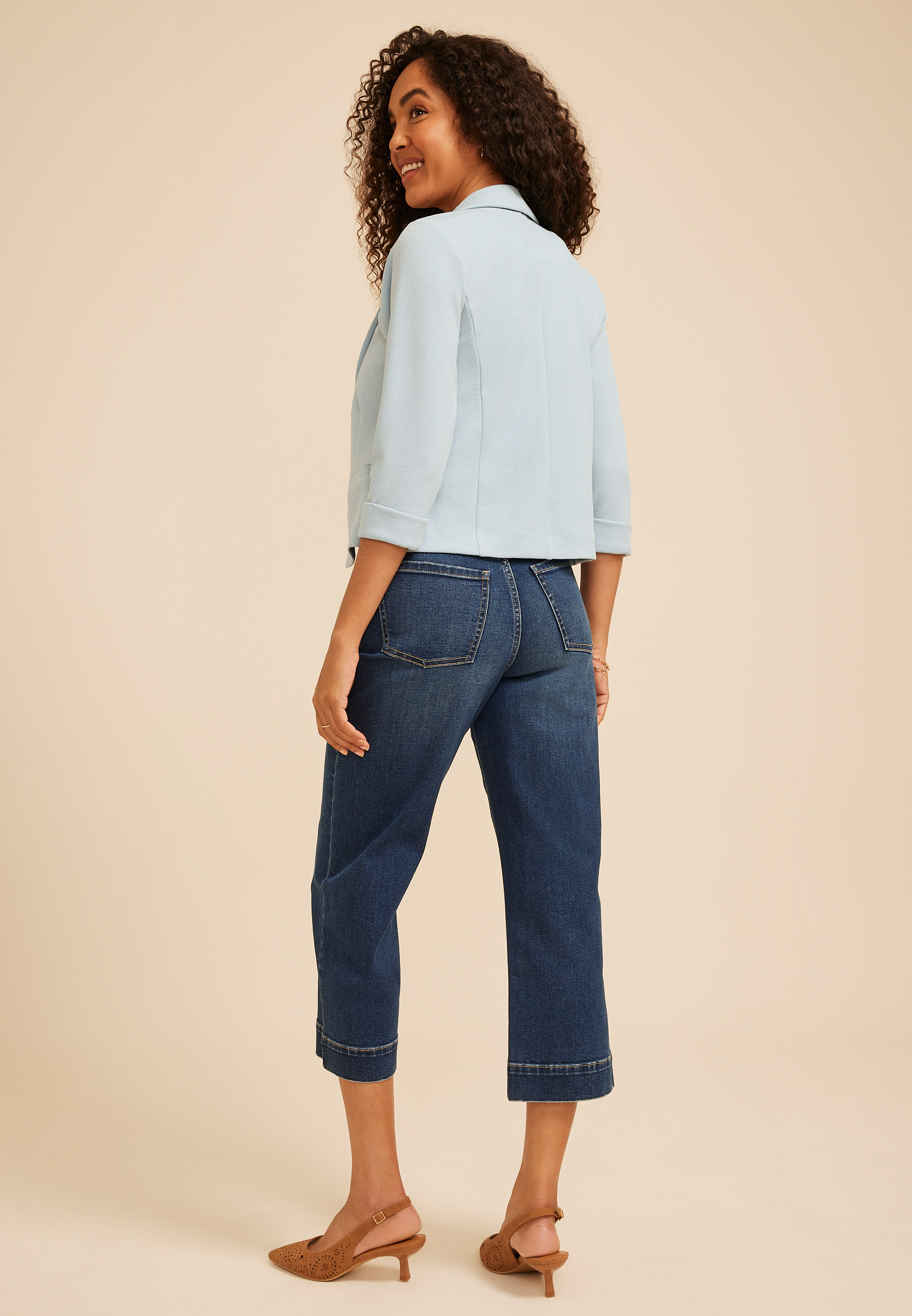 Cropped  Versa Blazer, C9182, large