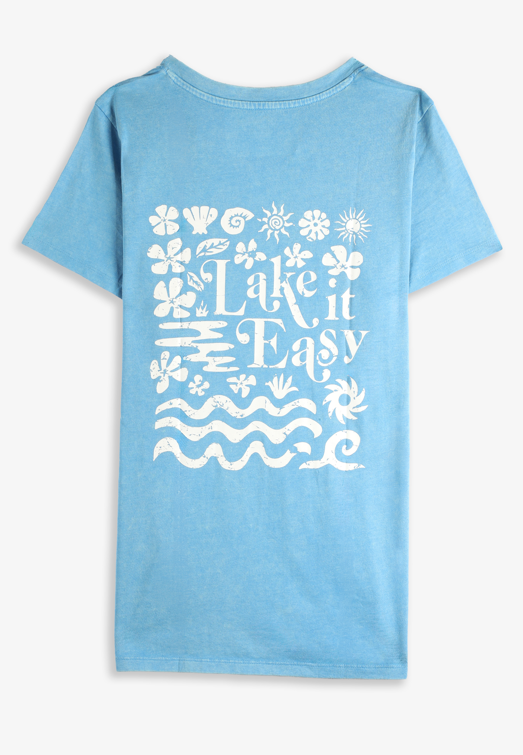 Lake It Easy Classic Fit Graphic Tee, CAMPUNULA, large