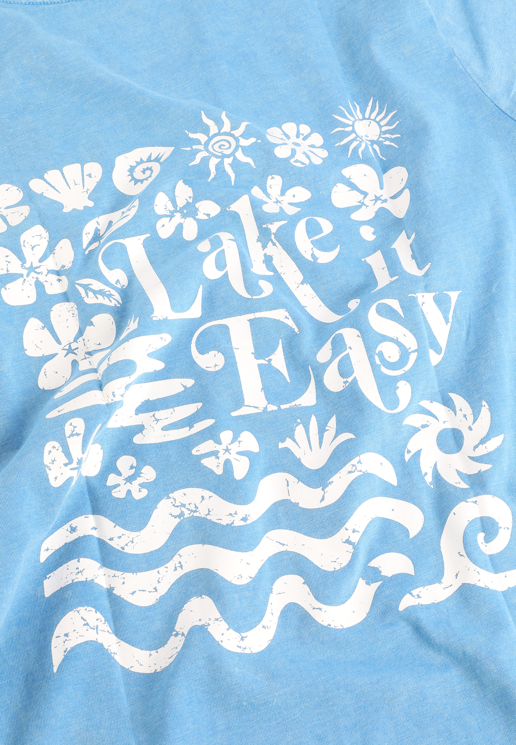 Lake It Easy Classic Fit Graphic Tee, CAMPUNULA, large