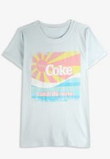 Enjoy Coke Catch The Wave Classic Graphic Tee, C161, small