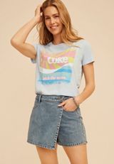 Enjoy Coke Catch The Wave Classic Graphic Tee, C161, small
