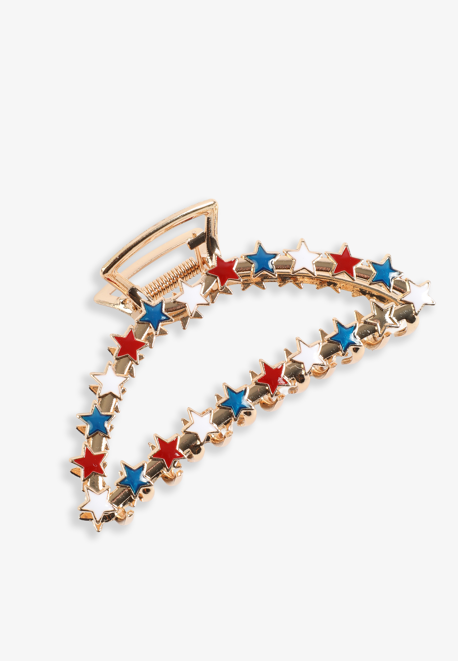 Americana Star Metal Hair Claw