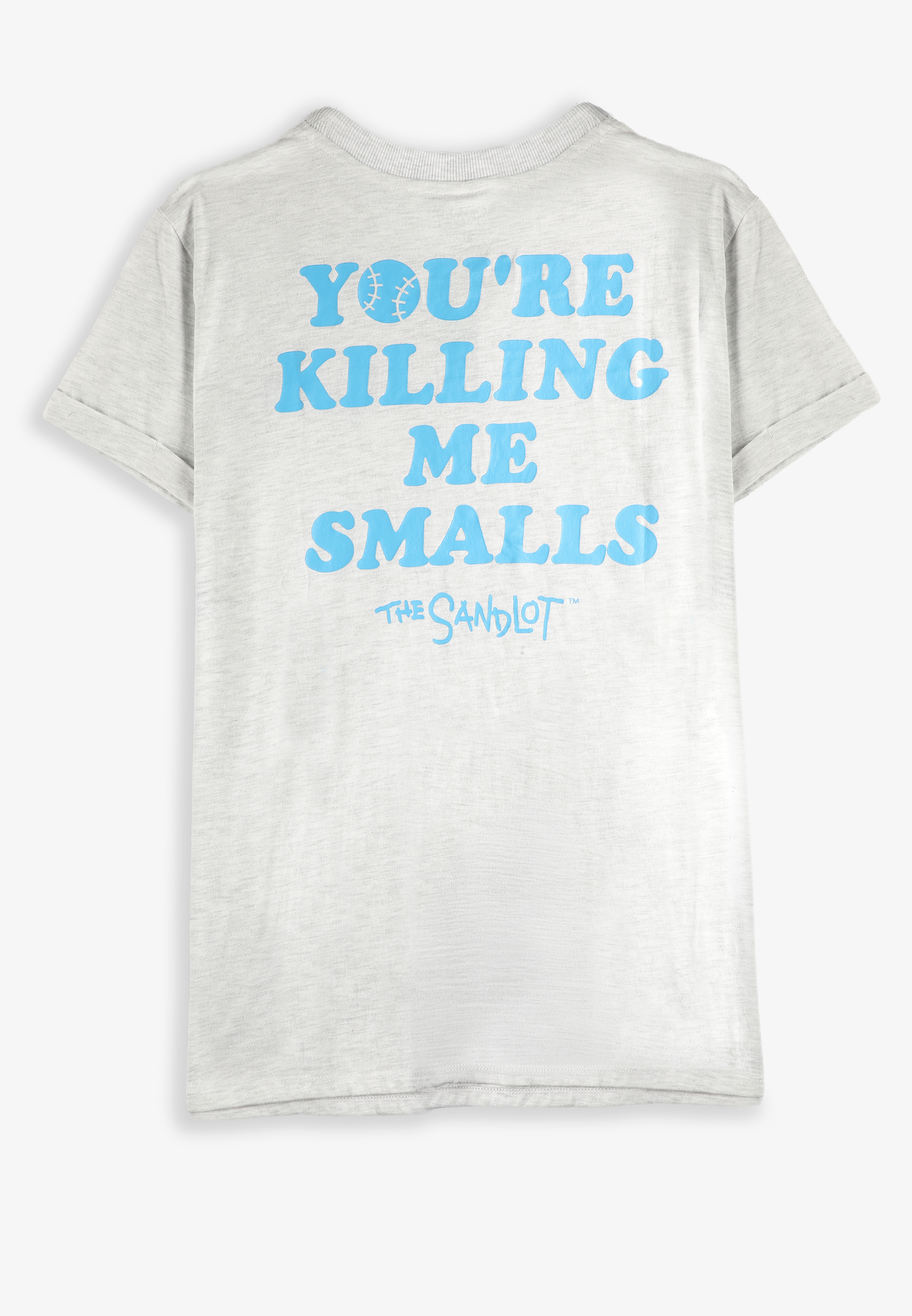 Sandlot Oversized Fit Graphic Tee, LIGHT HEATHER GRAY, large