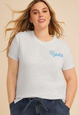 Plus Size Sandlot Oversized Fit Graphic Tee, C3348, small