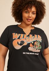 Plus Size Willie Nelson Classic Fit Graphic Tee, C106, small