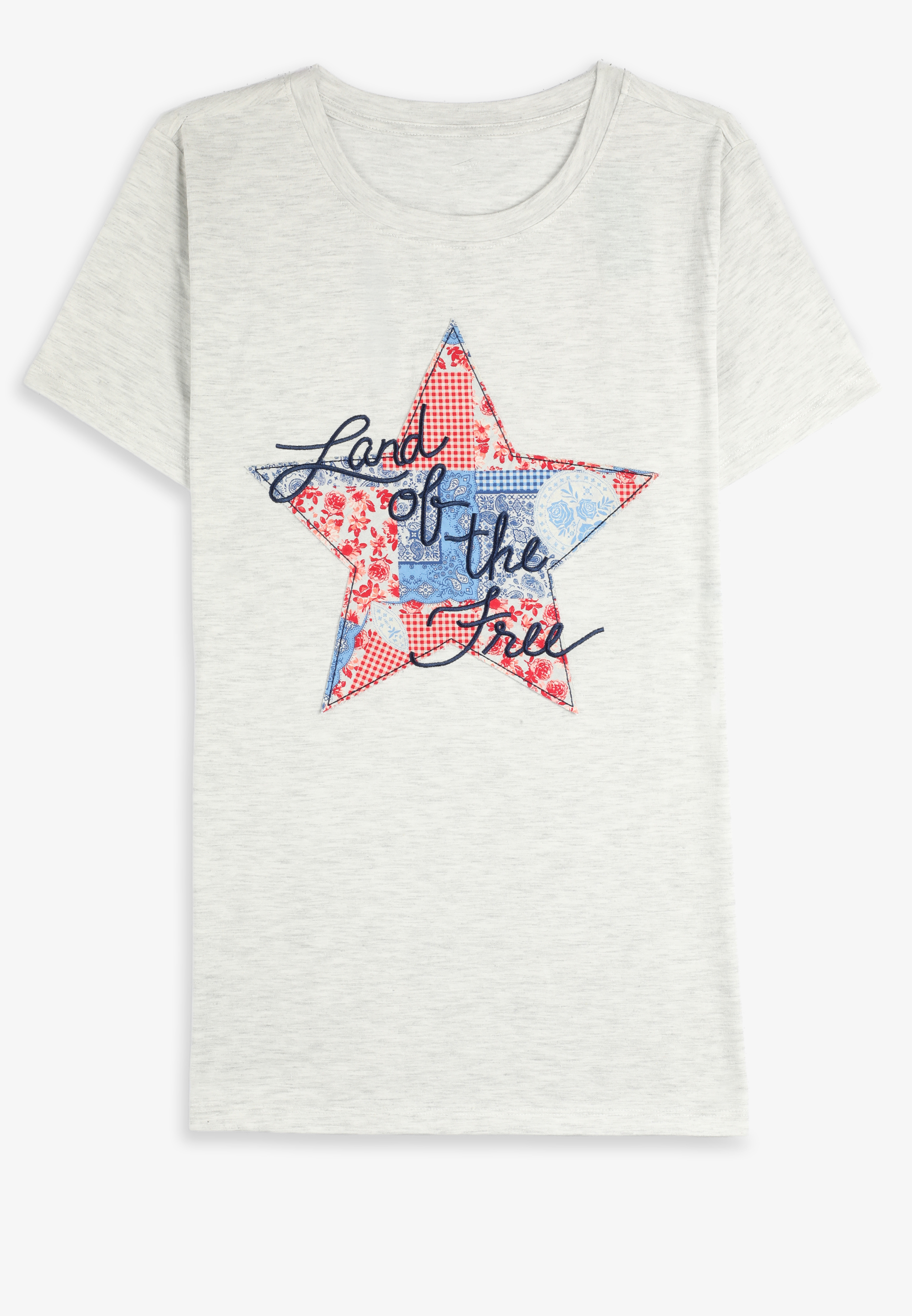 Americana Land Of The Free Star Classic Fit Graphic Tee | maurices