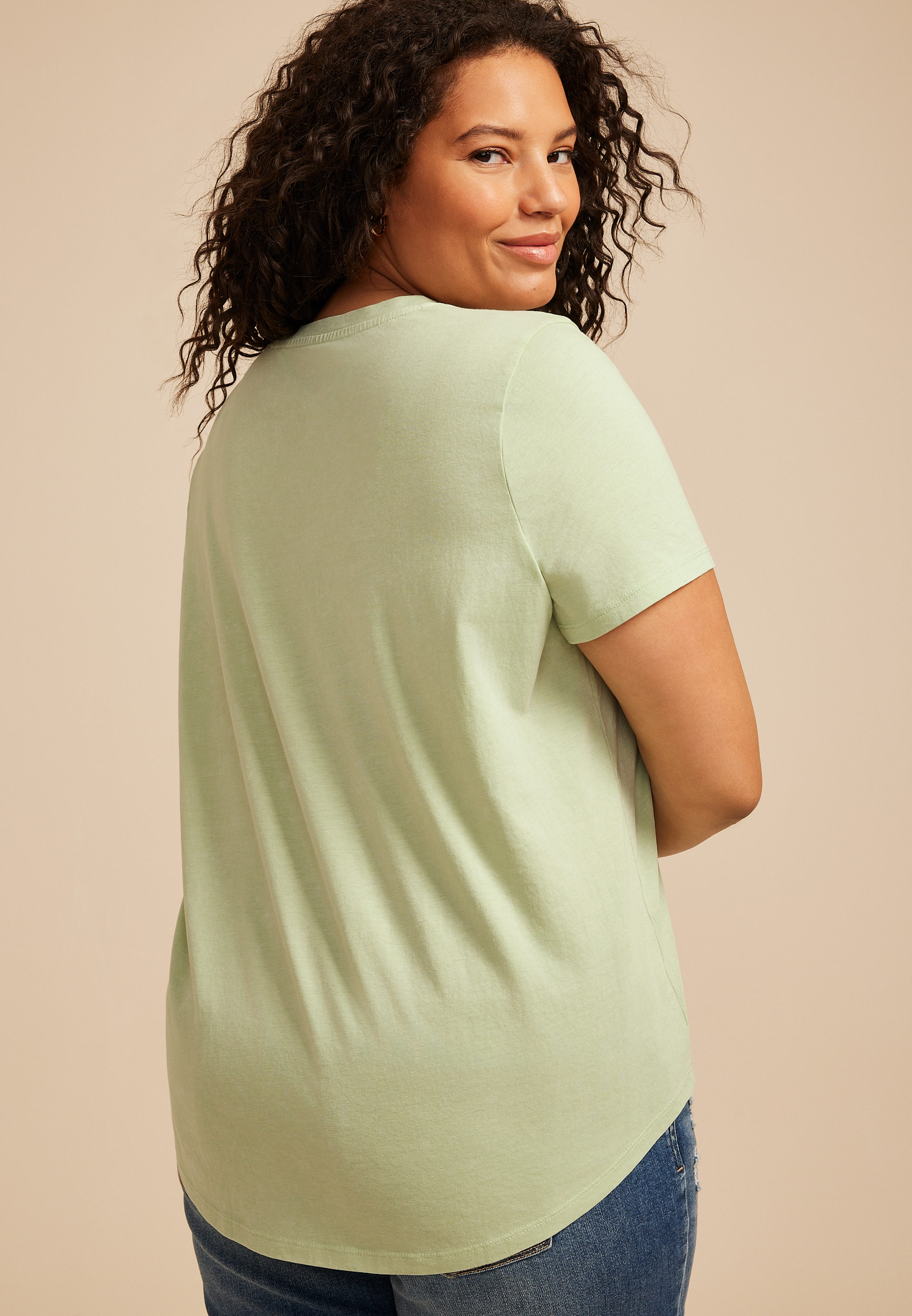 Plus Size All Is Well In My Soul Classic Fit Graphic Tee, C6446, large
