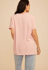 Bright Days Ahead Oversized Fit Graphic Tee, C3267, small
