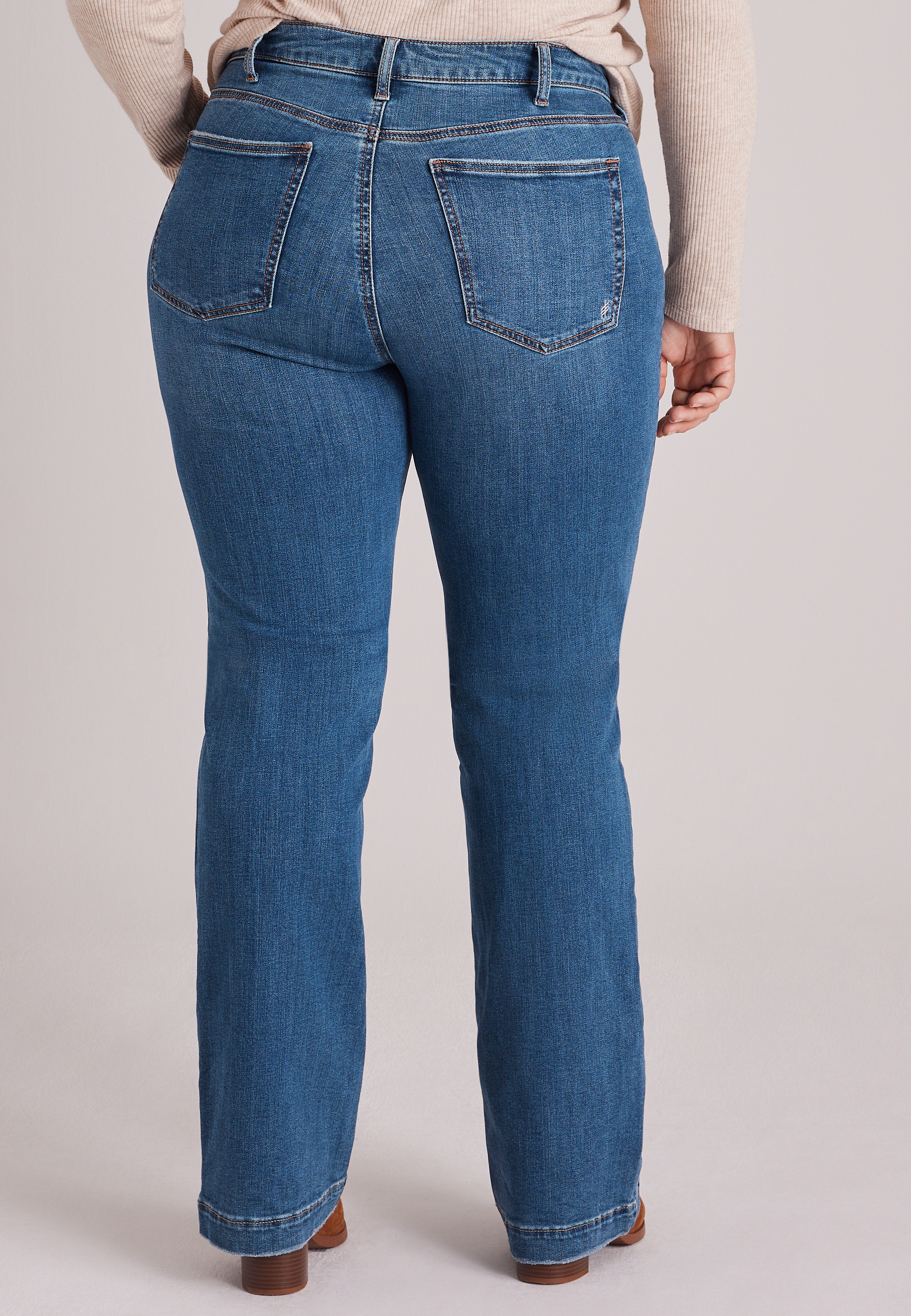 Plus Size Silver Jeans Co. ® Avery Curvy High Rise Trouser Jean, C3337, large