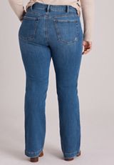 Plus Size Silver Jeans Co. ® Avery Curvy High Rise Trouser Jean, C3337, small