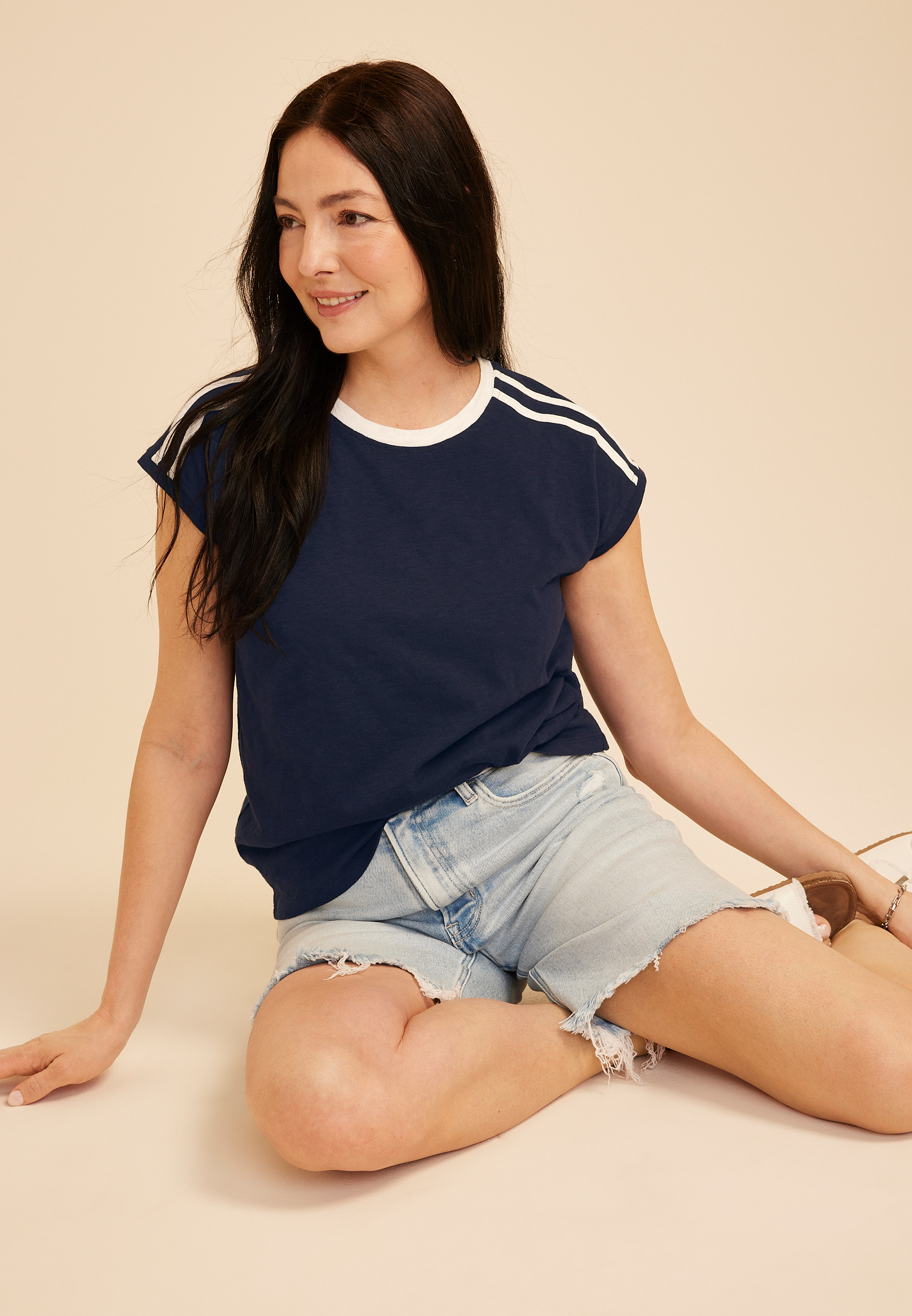 24/7 Shoulder Seamed Tee