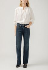 Silver Jeans Co.&reg; Avery Curvy High Rise Seamed Trouser Jean, C258, small