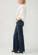Silver Jeans Co.&reg; Avery Curvy High Rise Seamed Trouser Jean, C258, small