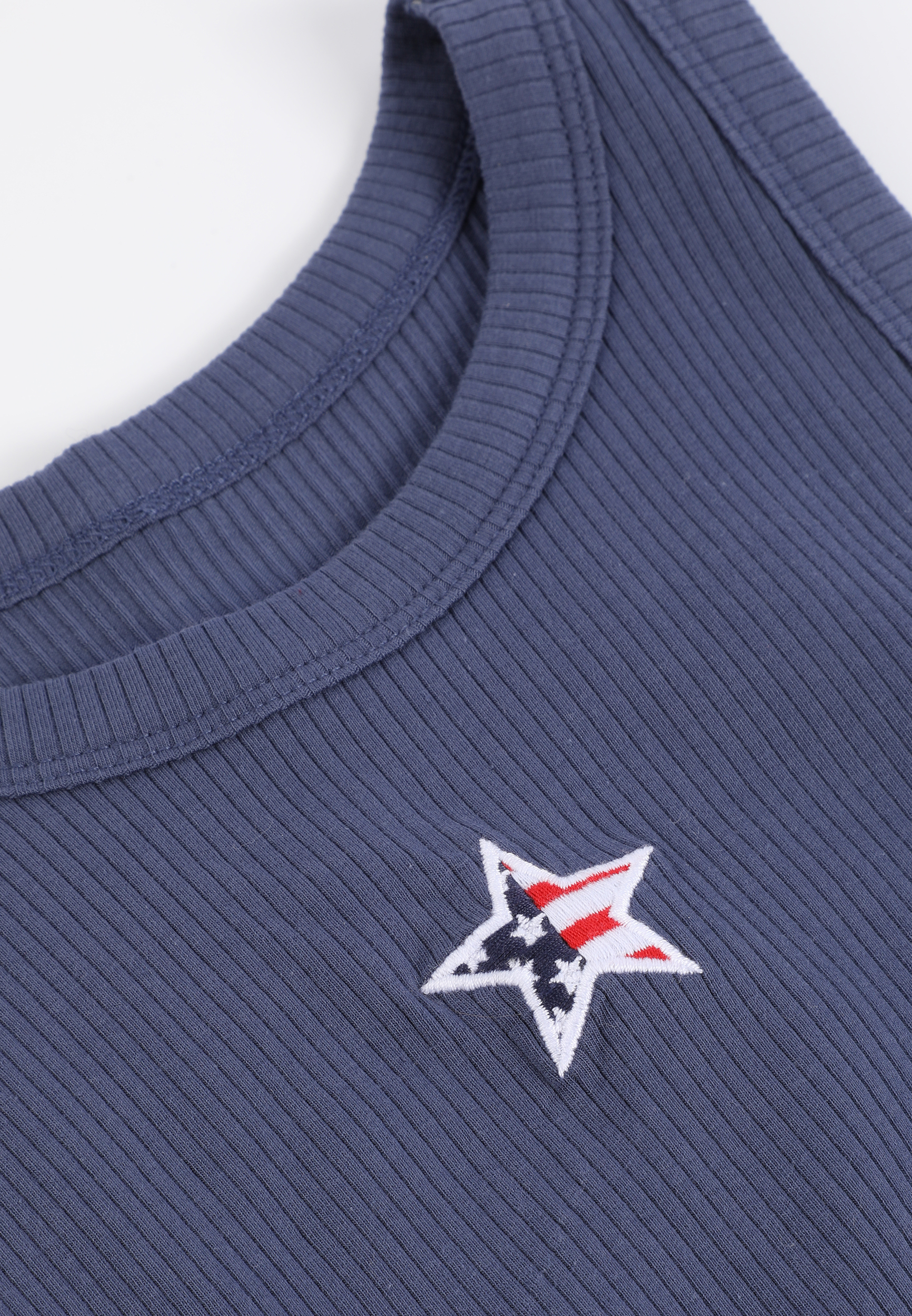 24/7 Highline Embroidered Star Americana Tank Top, C1206, large