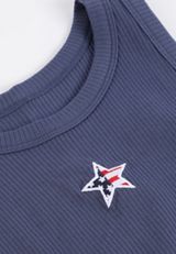 24/7 Highline Embroidered Star Americana Tank Top, C1206, small