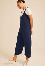 Cool Crepe Wide Leg Jumpsuit, C1919, small