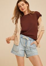 m jeans by maurices&trade; Light High Rise 5in Short, C2806, small
