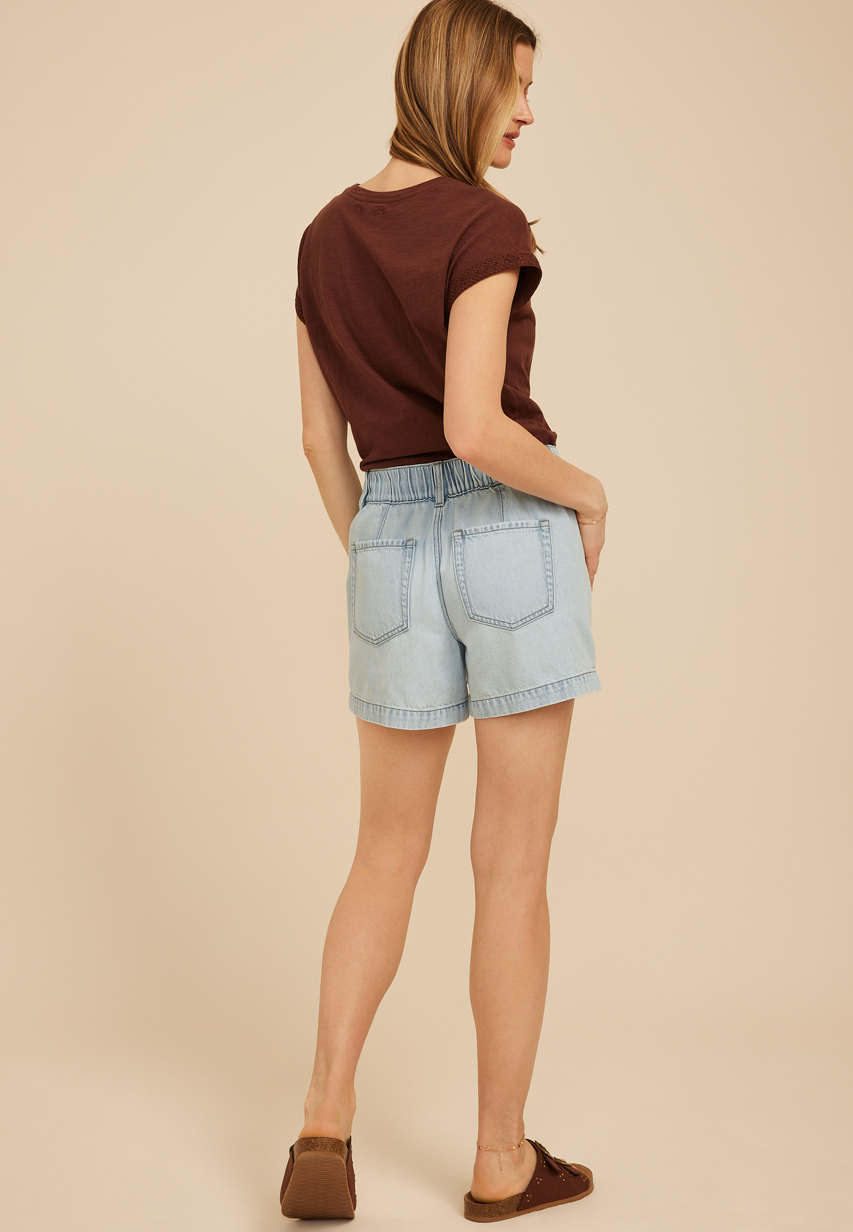m jeans by maurices&trade; Light High Rise 5in Short, C2806, large