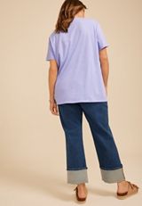 Plus Size MTV Oversized Fit Graphic Tee, C9804, small