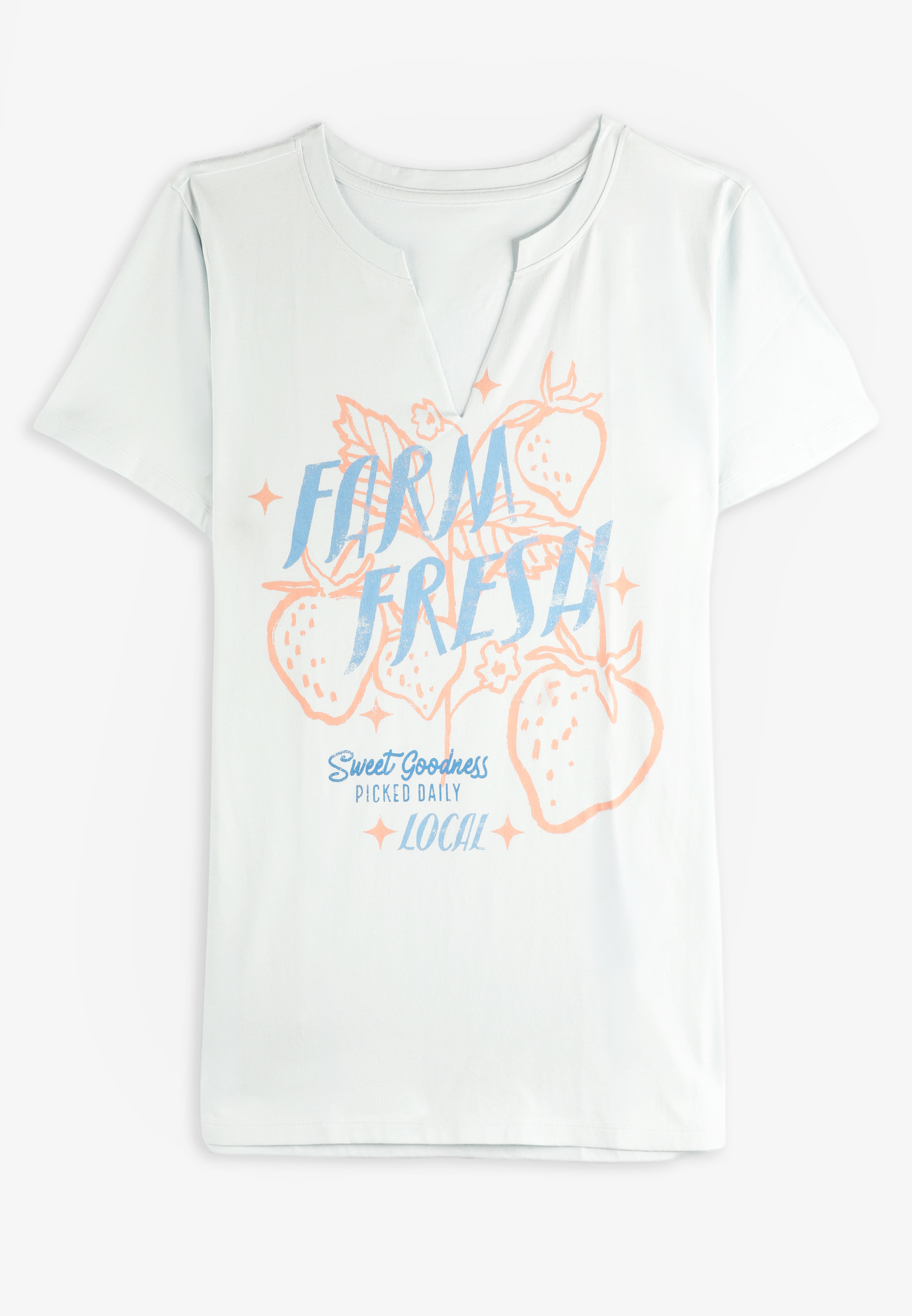 Farm Fresh Strawberry Classic Fit Graphic Tee